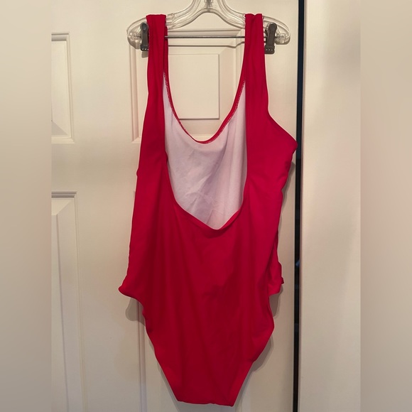 Red Squad One Piece Bathing suit - Size xl - Picture 3 of 5